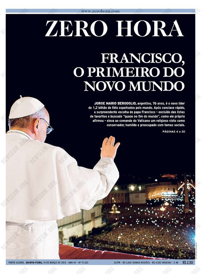 O primeiro papa latino-americano foi o 1° em muitas coisas 10