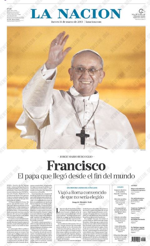 O primeiro papa latino-americano foi o 1° em muitas coisas 2 o-primeiro-papa-latino-americano-foi-o-1-em-muitas-coisas-a-eleicao-do-papa-francisco-despertou-a-atencao-do-mundo-imagem-reproducao-newseum-tvt-news