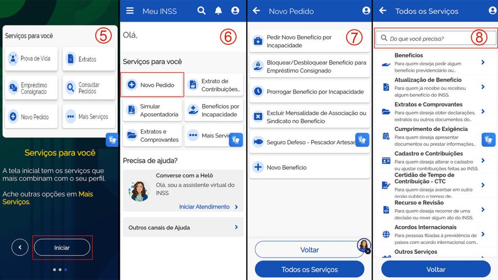 Meu INSS: plataforma reúne serviços da previdência na palma da sua mão; aprenda a usar 6 meu-inss-tvt-news-acesso-app-2
