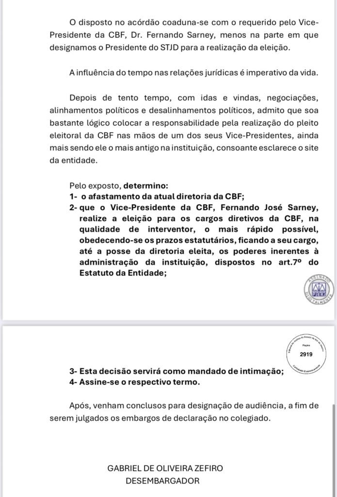 Ednaldo Rodrigues afastado da CBF: entenda por que e o que acontece agora 3 Tribunal-de-Justiça-do-Rio-de-Janeiro-suspendeu-o-presidente-da-confederação-ednaldo-rodrigues-cbf-nesta-quinta-feira-(15)-por-suspeita-de-falsificação-de-assinatura-Reprodução:-Redes-Sociais-tvt-news