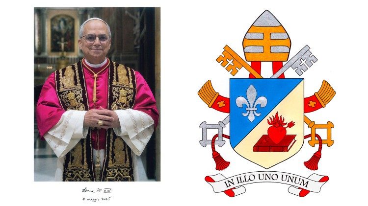 Qual a origem do nome do Papa Leão XIV 2 qual-a-origem-do-nome-do-papa-leao-xiv-vaticano-divulgou-a-foto-oficial-e-o-brasao-do-novo-papado-referencia-a-santo-agostinho-imagem-vatican-news-tvt-news