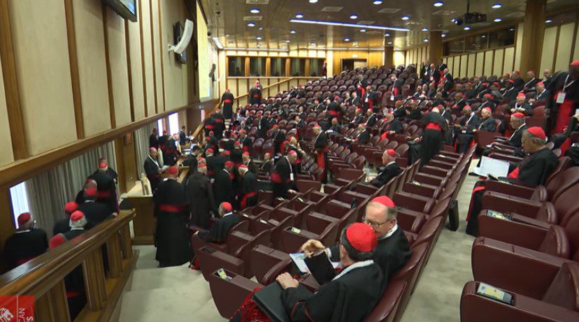 Cardeais definem qualidades do novo Papa na última reunião antes do conclave 3 Para os cardeais novo Papa terá de ser pastor e deve fazer pontes. Imagem: Vatican News