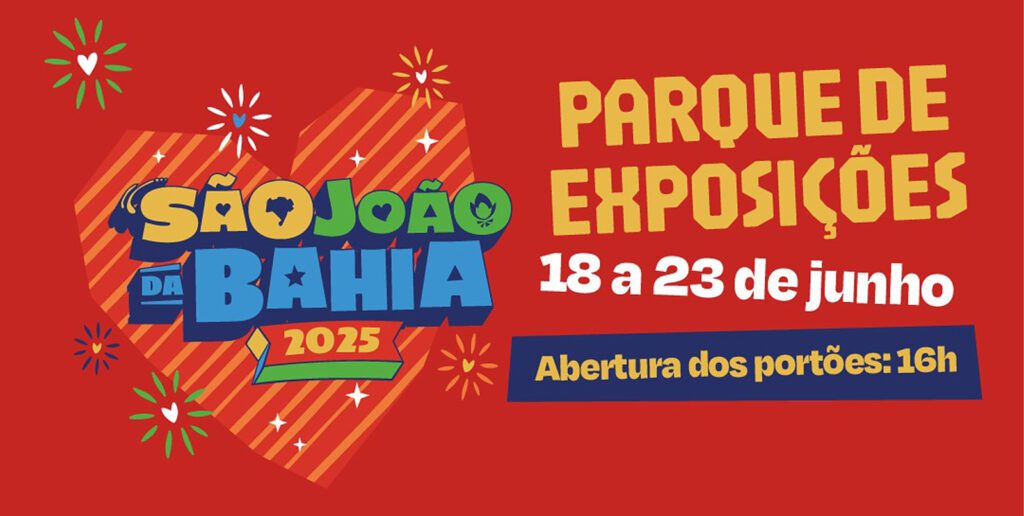 São João da Bahia começa hoje e traz mais de 90 shows gratuitos na capital 1 sao-joao-da-bahia-2025-divulgacao-tvt-news