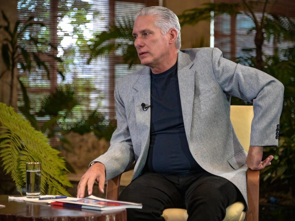 TVT News exibe entrevista com presidente de Cuba 2 Miguel-díaz-Canel – presidente-de-cuba--Foto:-Divulgação