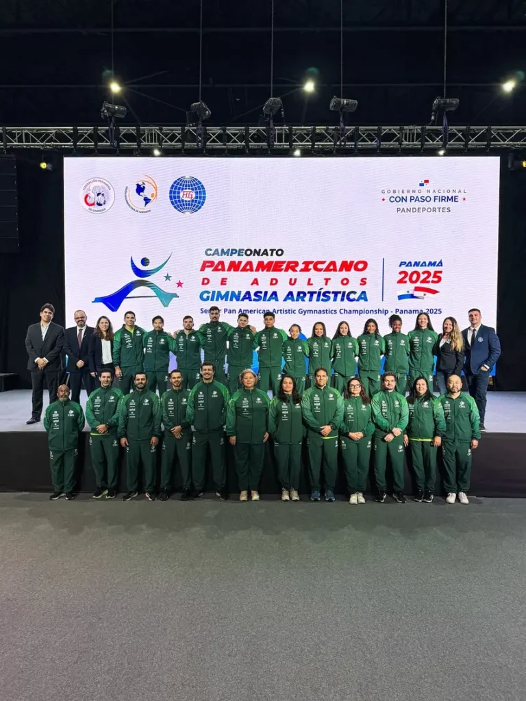 Brasil é escolhido como sede dos Pans de Ginástica Artística e Rítmica 3 Delegação brasileira encerrou o Pan de Ginástica Artística com três medalhas (Foto: Divulgação/ CBG)-tvt-news