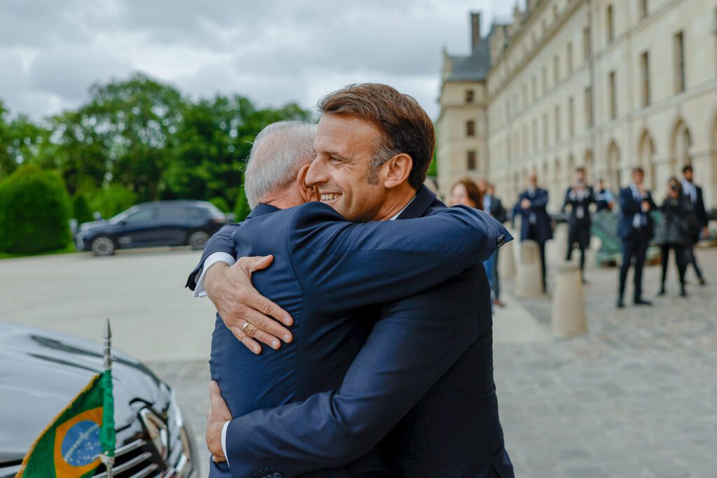 Lula e Macron: quase uma história de amor; veja novas fotos 2