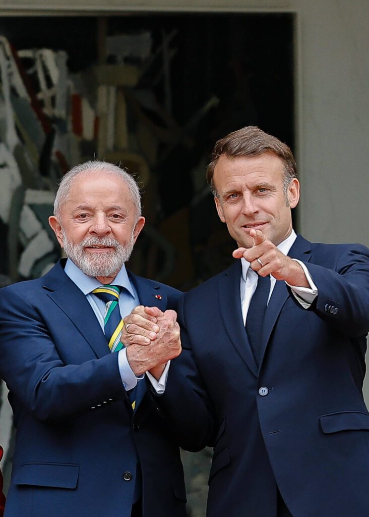 Lula e Macron: quase uma história de amor; veja novas fotos 3