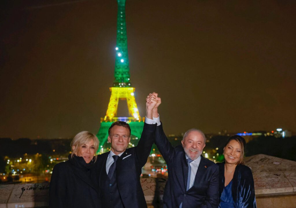 Lula e Macron: quase uma história de amor; veja novas fotos 10