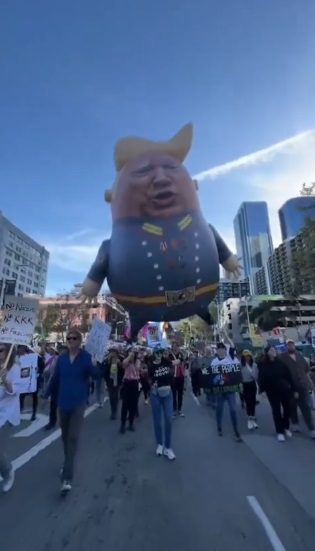 Los Angeles, sob toque de recolher, vive ameaças e ataques de Trump 1 trump los angeles