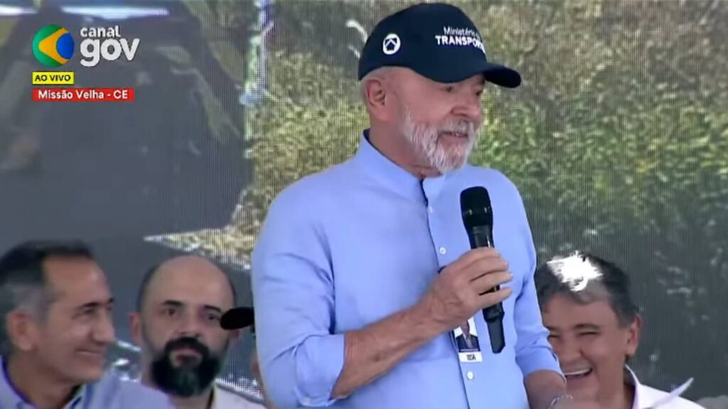 nao-vou-entregar-o-pais-de-volta-para-aquele-bando-de-malucos-diz-lula-lula-nao-citou-nem-bolsonaro-nem-trump-durante-retomada-das-obras-da-transnordestina-foto-reproducao-tvt-news