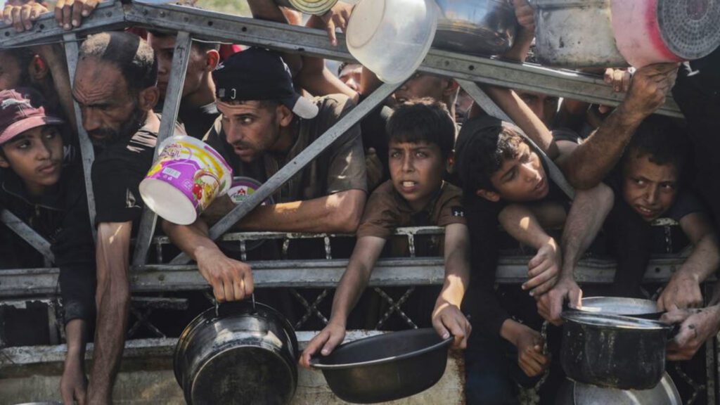 israel-segue-genocidio-rebaixa-relacoes-com-brasil-ao-menos-1-857-palestinos-foram-mortos-por-israel-enquanto-buscavam-comida-foto-unicef-mohammed-nateel-tvt-news