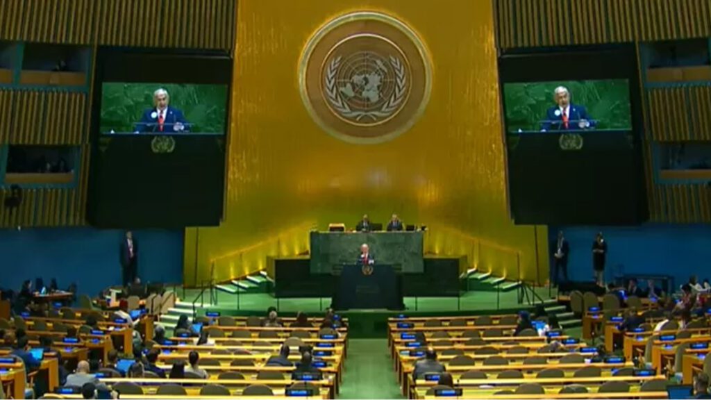 netanyahu-vaiado-onu-delegacoes-plenaria-protesto-reproducao-onu-tvt-news