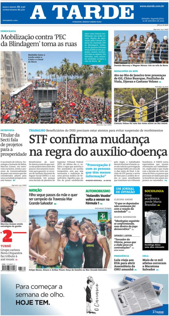 manifestacoes-contra-anistia-sao-destaque-na-imprensa-contra-anistia-nas-capas-dos-jornais-destaque-para-a-bandeira-do-brasil-de-volta-as-manifestacoes-da-esquerda-imagem-reproducao-tvt-news