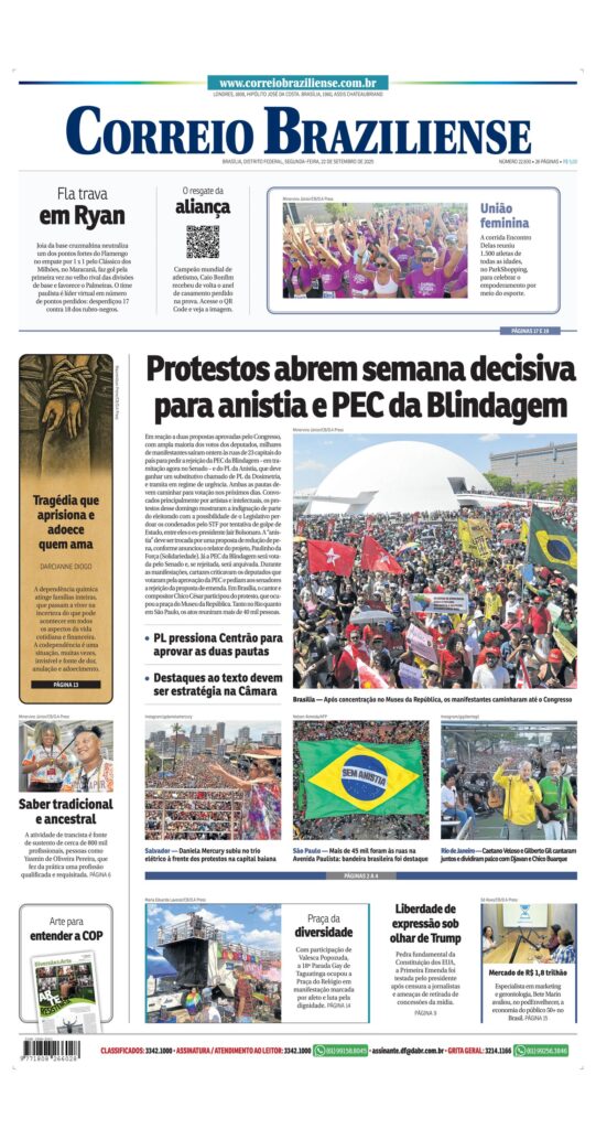 manifestacoes-contra-anistia-sao-destaque-na-imprensa-contra-anistia-nas-capas-dos-jornais-destaque-para-a-bandeira-do-brasil-de-volta-as-manifestacoes-da-esquerda-imagem-reproducao-tvt-news