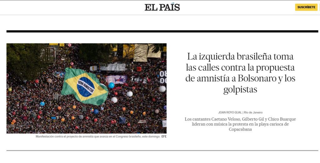manifestacoes-contra-anistia-sao-destaque-na-imprensa-esquerda-brasileira-toma-as-ruas-contra-a-proposta-de-anistia-a-bolsonaro-e-golpistas-diz-o-jornal-el-pais-da-espanha-imagem-reproducao-tvt-news