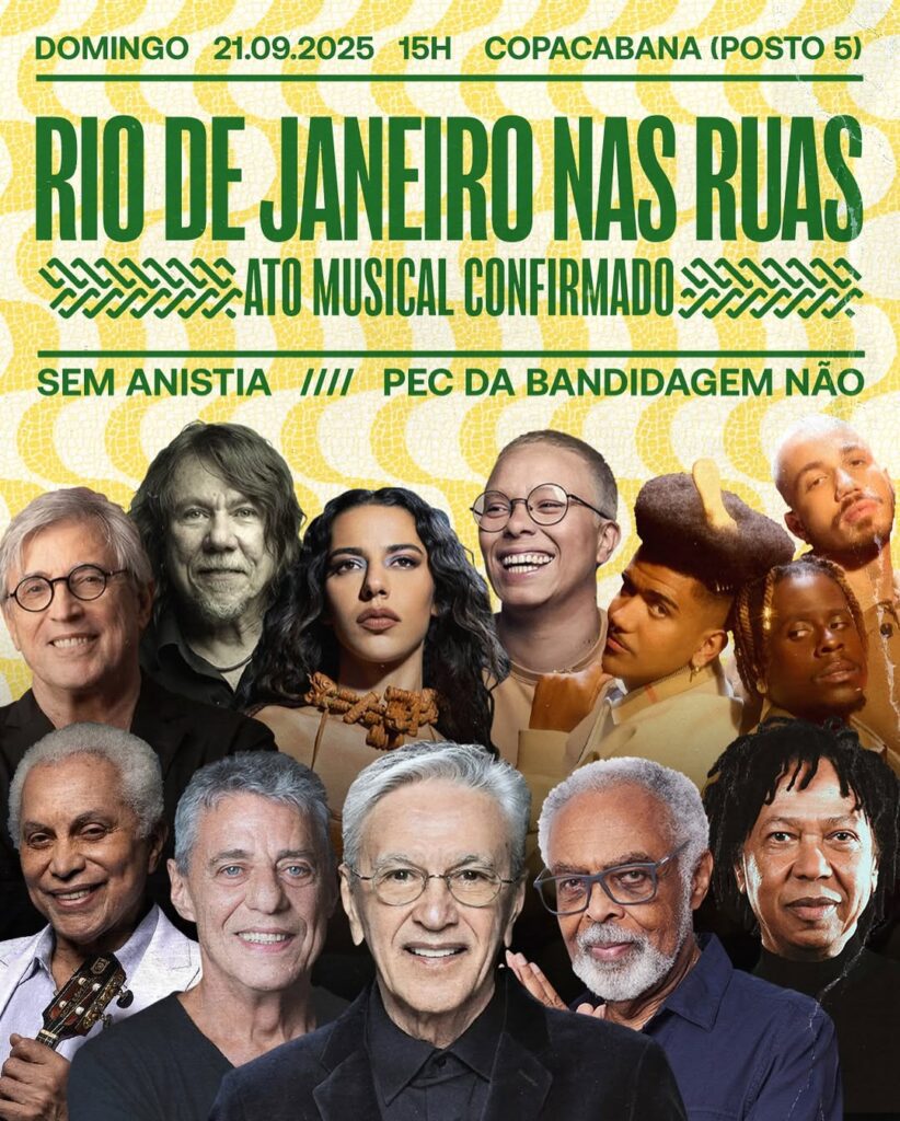 Manifestações no Rio e em SP contra anistia e PEC da Blindagem reúnem milhares 6 manifestacoes-no-rio-em-sp-contra-anistia-e-pec-da-blindagem-manifestacao-contra-a-anistia-no-rio-reune-mais-artistas-que-o-rock-in-rio-imagens-midia-ninja-e-342-tvt-news