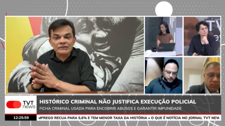 TVTNews 8 enquanto-familias-buscam-corpos-governadores-de-direita-comemoram-massacre-montado-em-130-caixoes-e-o-lancamento-da-candidatura-de-claudio-castro-criticou-foto-reproducao-tvt-news