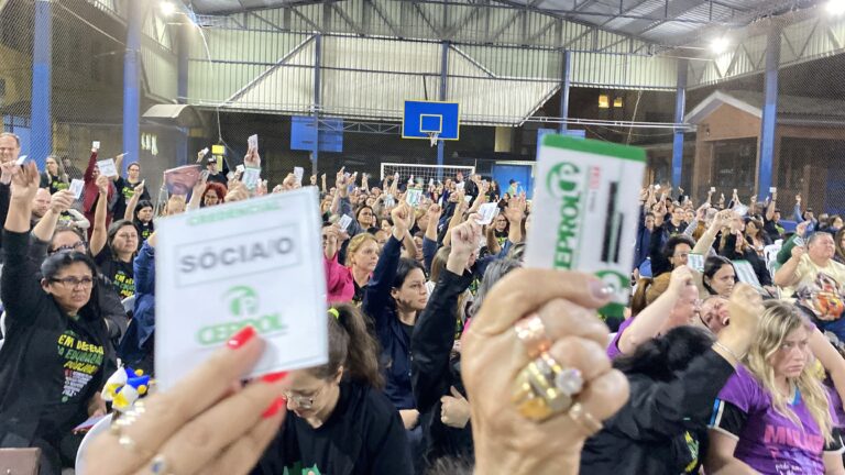 TVTNews 7 professoras-da-rede-municipal-de-sao-leopoldo-farao-paralisacao-em-18-de-novembro-tvt-news