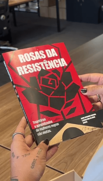 Instituto Marielle Franco lança livro Rosas da Resistência em Brasília 1 livro-rosas-da-resistencia-foto-divulgacao-instituto-marielle-franco
