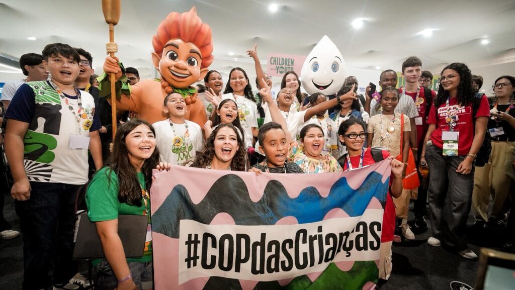 criancas-tomam-a-palavra-na-cupula-das-infancias-da-cop30-juventude-jovem-jovens-tvt-news