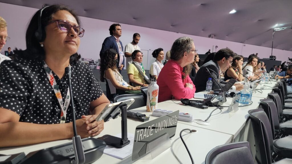 cop-30-resumo-belem-amazonia-brasil-dia-30-conferencia-das-partes-mudancas-climaticas-clima-blue-zone-green-zone-zona-azul-zona-verde-cut-defende-transicao-justa-e-protagonismo-dos-trabalhadores-na-cop-30-tvt-news