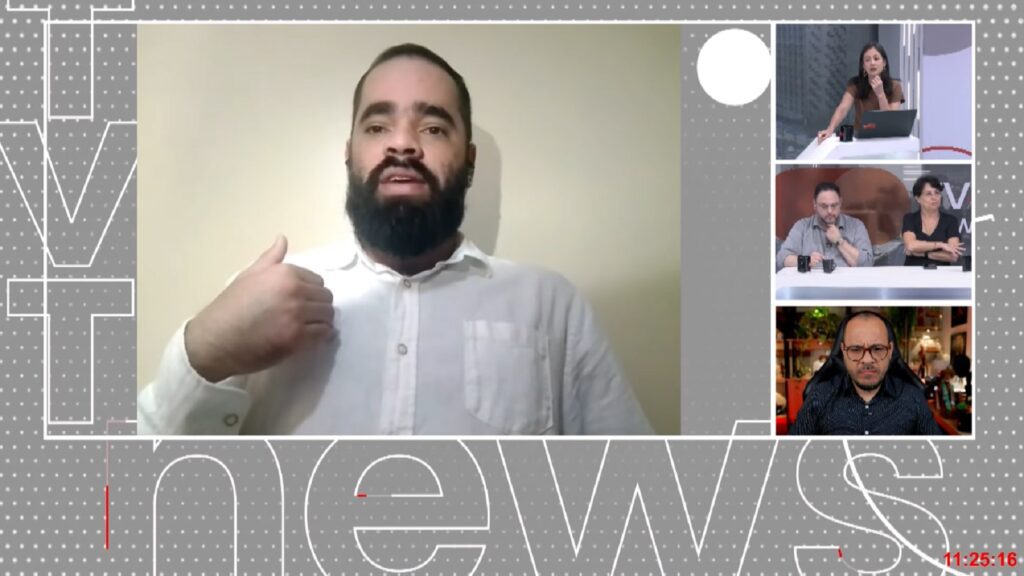 O pastor concedeu entrevista à jornalista Talita Galli, apresentadora do TVT News Primeira Edição