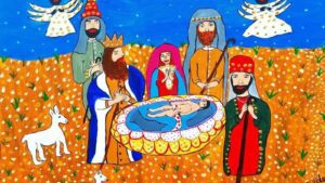 em-praca-publica-ou-em-casa-fieis-mantem-tradicao-de-presepios-o-presepio-denuncia-a-sociedade-desigual-foto-arte-de-cora-azevedo-arquivo-pessoal-tvt-news