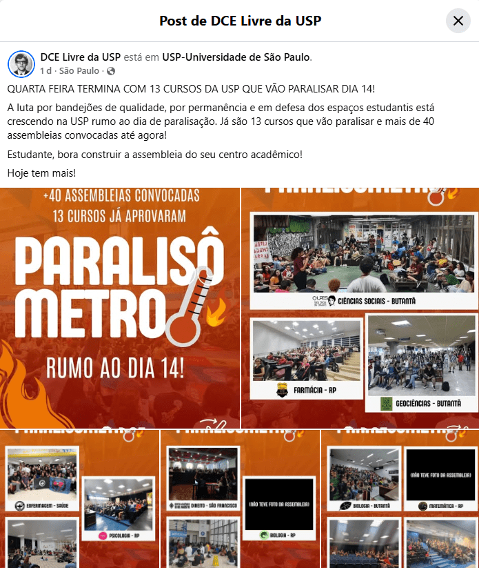 dce-livre-da-usp-convoca-para-paralisacao-na-proxima-terca-14-4-foto-divulgacao-facebook-tvt-news