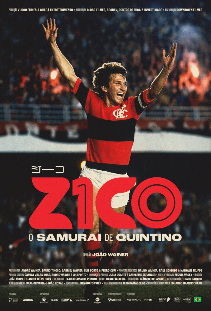 documentario-do-zico-que-estreia-30-de-abril-deve-servir-de-exemplo-para-jogadores-Cartaz-do-filme-"Zico,-o-Samurai-de-Quintino" – Foto:-Divulgação-tvt-news