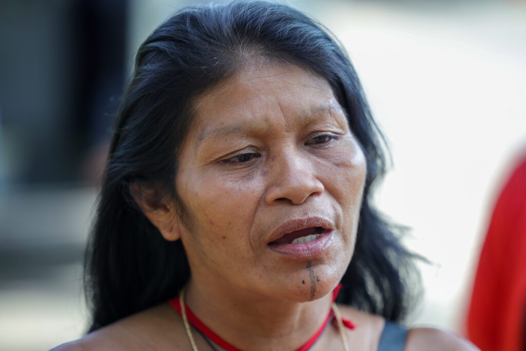 a-22-edicao-do-acampamento-terra-livre-atl-comeca-neste-fim-de-semana-em-brasilia-o-evento-e-considerado-a-maior-mobilizacao-indigena-do-pais-cotinha-guajajara-fala-com-agencia-brasil-foto-fabio-rodrigues-pozzebom-agencia-brasil-tvt-news