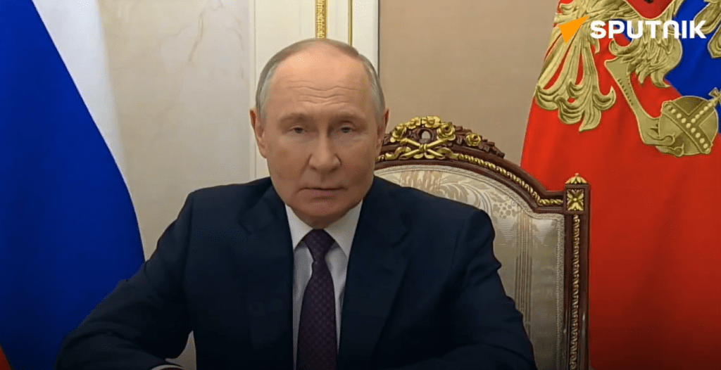 russia-pede-que-embaixadas-deixem-kiev-Putin-em-comunicado-na-Sputnik -Reprodução-tvt-news