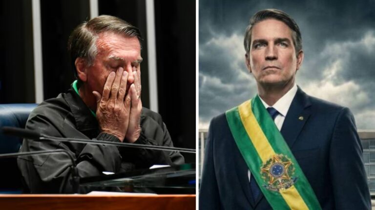TVTNews 7 ancine-pode-multar-produtora-de-dark-horse-filme-sobre-jair-bolsonaro-em-ate-r-100-mil-montagem-de-jair-bolsonaro-ao-lado-de-jim-caviezel-que-faz-o-papel-do-ex-presidente-em-dark-horse-foto-tv-senado-reproducao-tvt-news