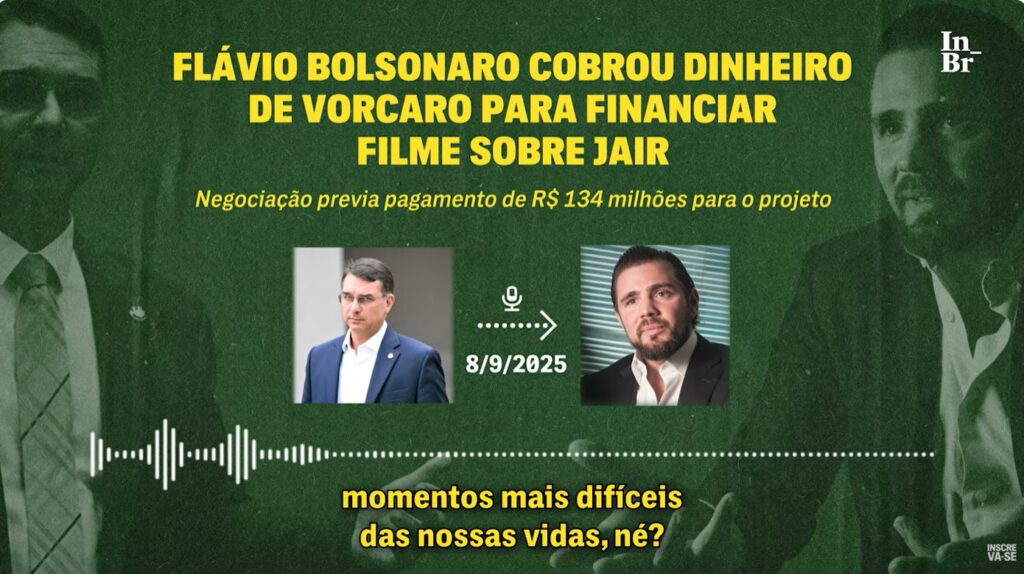 Flávio Bolsonaro pediu dinheiro a Vorcaro para financiar filme do pai, revela The Intercept 5 flavio-bolsonaro-negociou-com-daniel-vorcaro-do-banco-master-r$-134-milhoes-para-bancar-filme-sobre-jair-bolsonaro-tvt-news