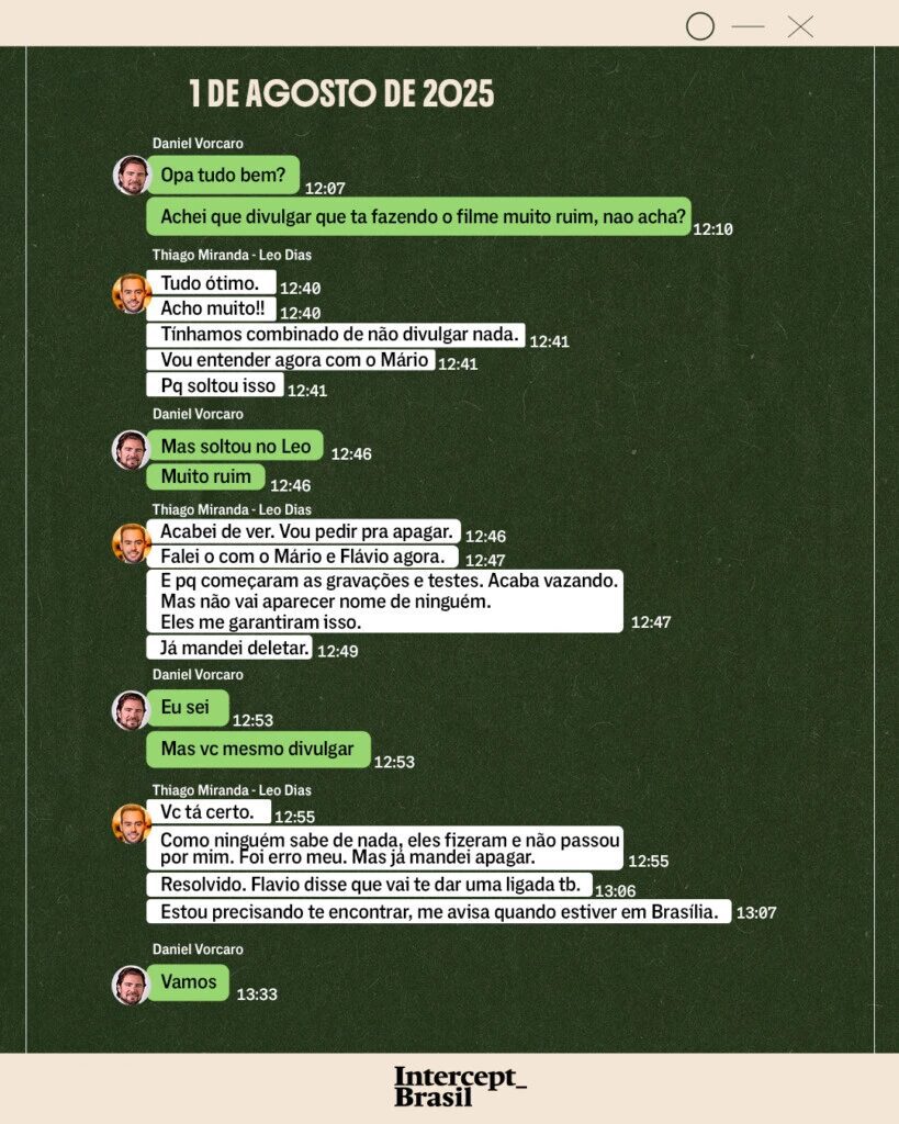 Leo Dias apagou matéria sobre Dark Horse após bronca de Vorcaro 1 Leo Dias Dark Horse Vorcaro