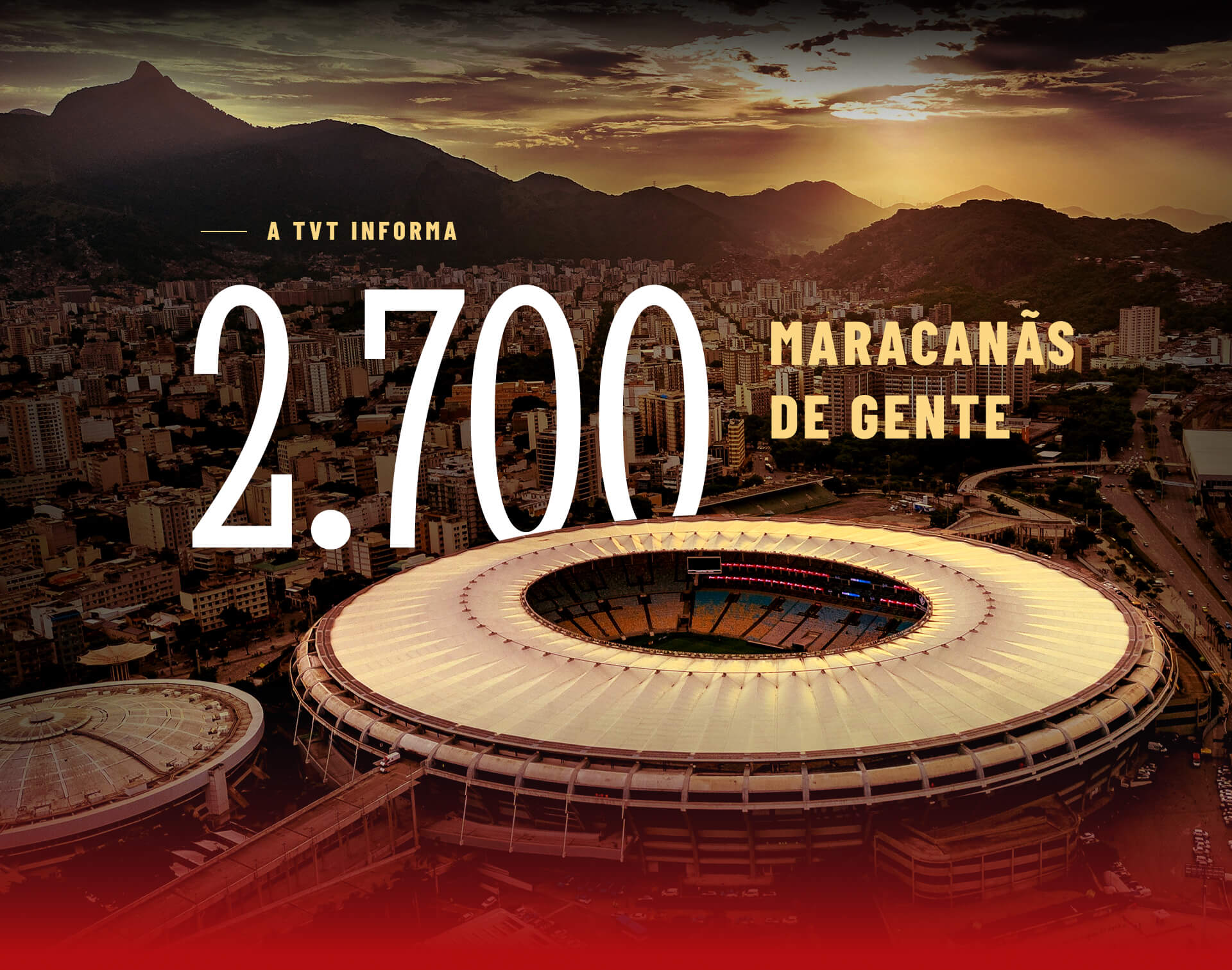A TVT Informa: 2.700 Maracanã de gente