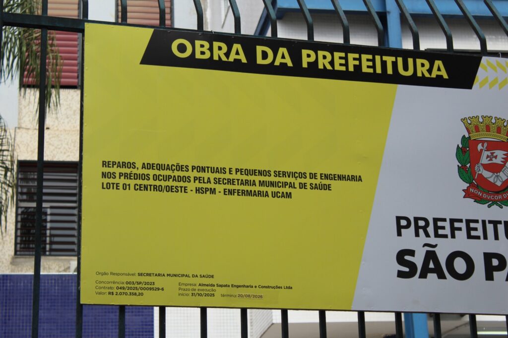 Trabalhadores cobram redução de poeira e barulho em obras no Hospital do Servidor Municipal 1