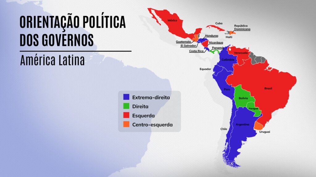 Eleições no Brasil podem ter interferência direta dos EUA 5 13-paises-da-america-latina-estao-a-direita-ou-extrema-direita.-arte-tvt-tvt-news