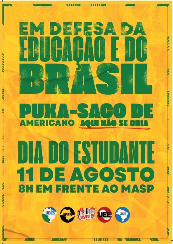 No dia do estudante, manifestação protesta contra a Educação de Tarcísio 4