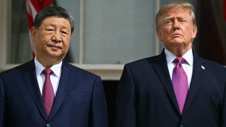 presidentes-dos-estados-unidos-e-da-china-trump-e-xi-destacam-relacao-entre-os-paises-mas-mantem-divergencias-sobre-tarifas-taiwan-tecnologia-e-guerra-no-ira-foto-saul-loeb-afp