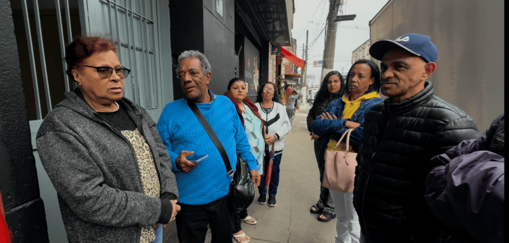 A "Joia da Coroa" sobre escombros: como o novo Sesc esconde uma história de remoções no centro de SP 4 Ex-moradores-do-São-Vito-e-Mercúrio-ainda-aguardam-solução.---Foto:-Elizeu-Fundão/-TVT-News