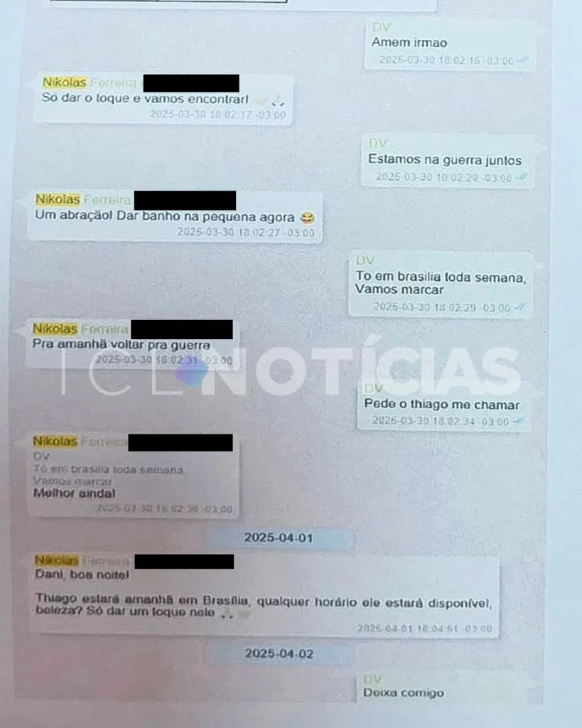 Nikolas Ferreira chama Vorcaro de “lindão” em áudio, segundo ICL 1
