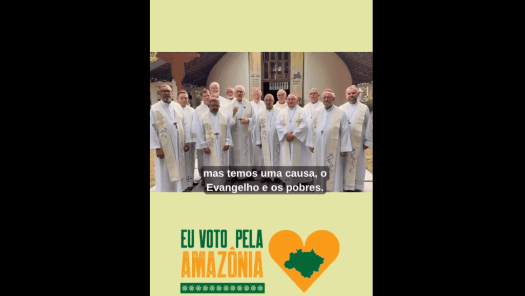 iniciativa-eu-voto-pela-amazonia-da-cnbb-regional-norte-1-destaca-soberania-preservacao-ambiental-democracia-e-direitos-dos-povos-tradicionais-enquanto-pastor-leonardo-borges-declara-voto-em-lula-e-convoca-evangelicos-progressistas-a-manifestar-sua-posicao-foto-reproducao-redes-sociais
