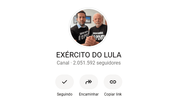 Exército de Lula: conheça o canal de Janones no WhatsApp 3