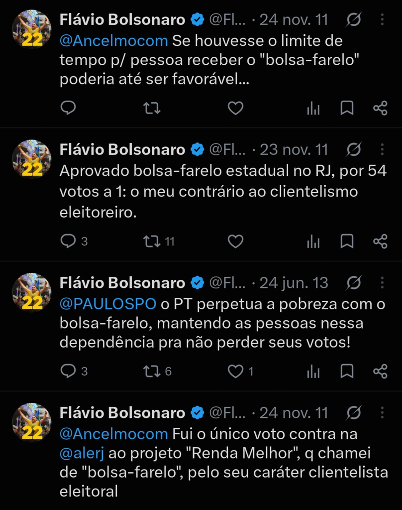 Flávio Bolsonaro quer prazo de 2 anos para desligar Bolsa Família e 2 milhões podem perder benefício 3