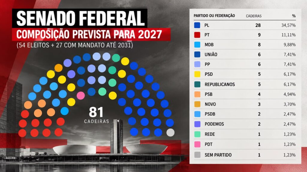 PL domina Câmara dos Deputados e Senado após eleições; veja a nova composição 2 eleicoes-2026-voto-camara-dos-deputados-senado-novos-jovens-esquerda-pl-maior-bancada-direita-centro-direita-extrema-esquerda-congresso-lula-flavio-bolsonaro
