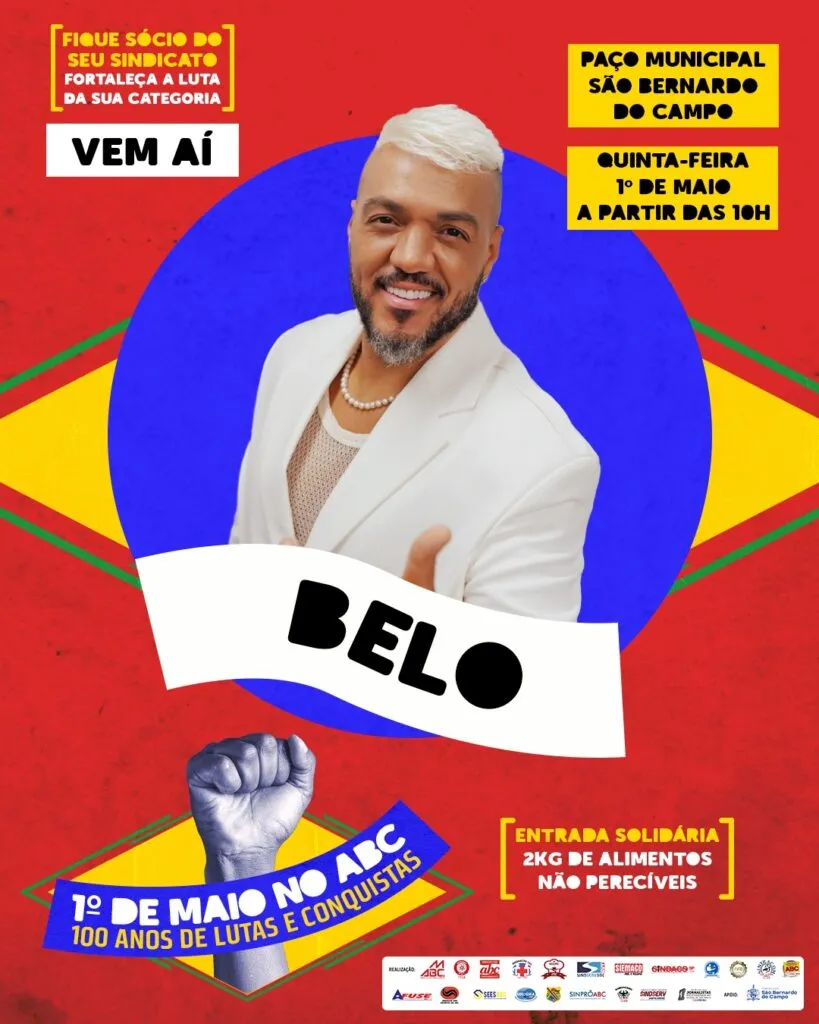 Primeiro de maio: comemore o Dia do Trabalhador e da Trabalhadora 7 primeiro-de-maio-comemore-o-dia-do-trabalhador-e-da-trabalhadora-cantor-belo-e-uma-das-atracoes-do-primeiro-de-maio-de-2025-imagem-sindicato-dos-metalurgicos-do-abc-tvt-news