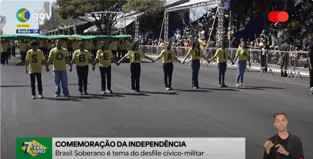Veja como foi o desfile de 7 de setembro: Brasil soberano 8 assista-ao-desfile-de-7-de-setembro-assiste-ao-pronunciamento-do-presidente-lula-lula-no-desfile-de-7-de-setembro-defesa-da-democracia-e-da-soberania-foto-reproducao-tv-brasil-tvt-news