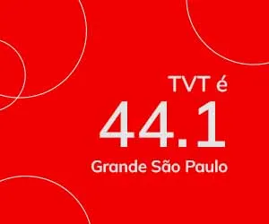 Banner TVT é 44.1 Grande São Paulo