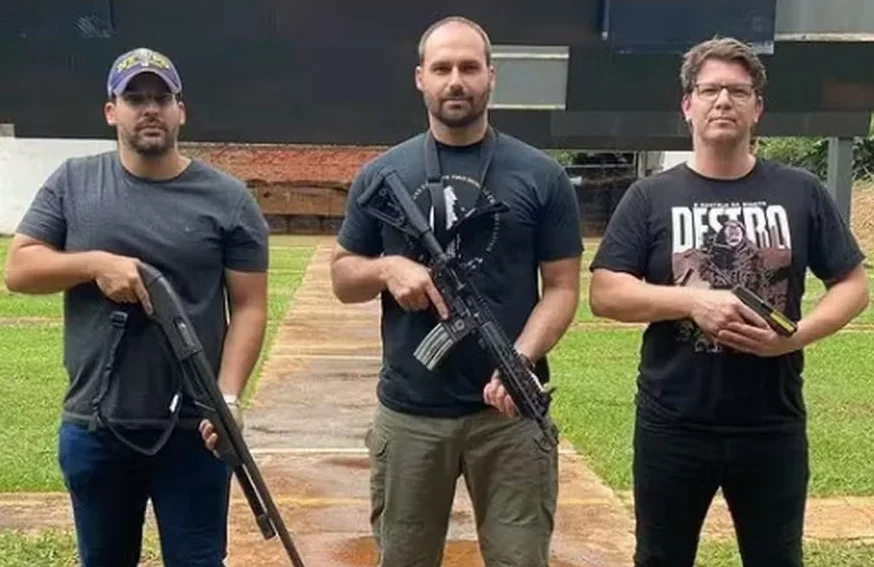 PGR defende que Mendonça relate pedido de investigação sobre filme Dark Horse 2 policia-civil-investiga-fraude-e-desvio-de-verbas-da-prefeitura-para-produtora-de-dark-horse-andre-porciuncula-eduardo-bolsonaro-e-ex-auxiliar-de-mario-frias-na-secretaria-de-cultura-do-governo-jair-bolsonaro-foto-reproducao-tvt-news