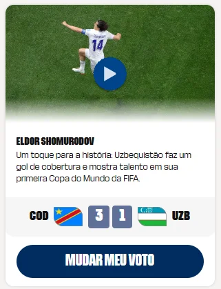FIFA abre votação para o gol mais bonito da Copa 11 fifa-abre-votacao-para-o-gol-mais-bonito-da-copa-reproducao-fifa-tvt-news
